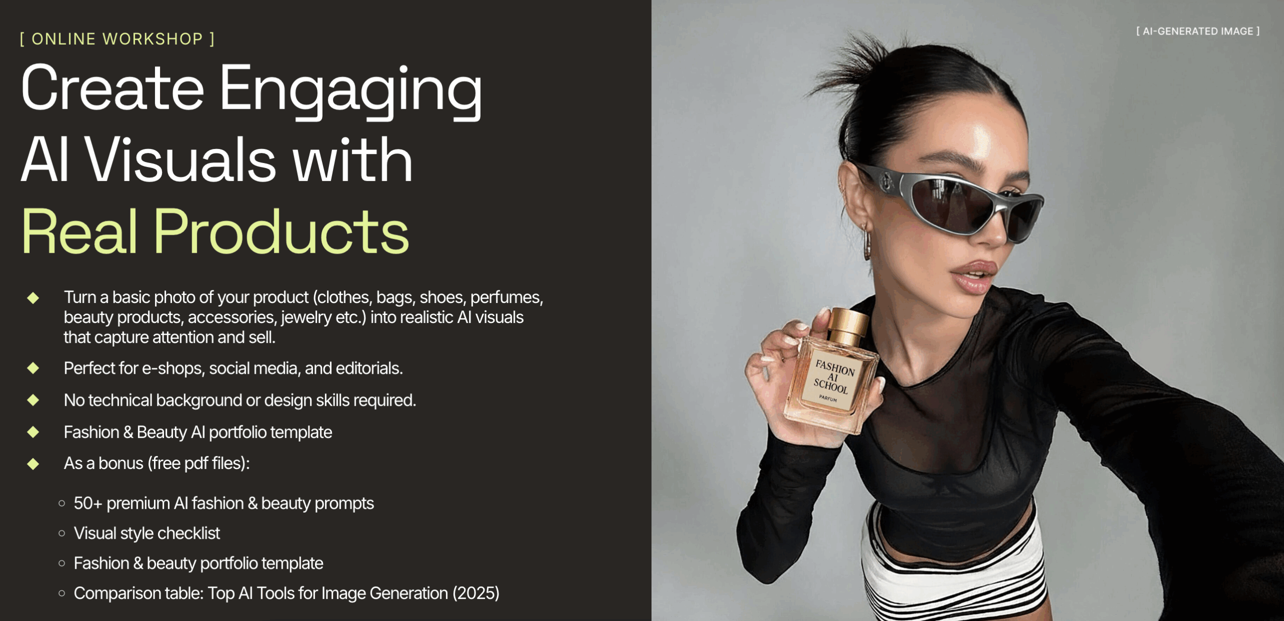 Workshop: Create Engaging AI Visuals with Real Products